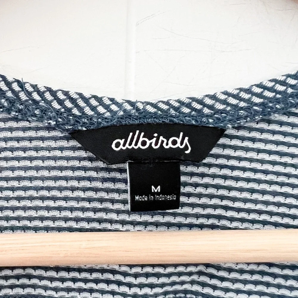 Allbirds women's natural run tank racerback blue white - Picture 2 of 7